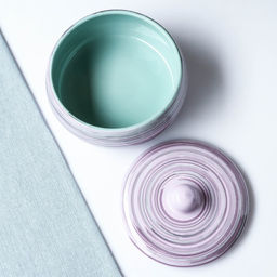 Набор для холодца Борисовская керамика «Лаванда», 900 мл, 16.5×23 см, сиреневый