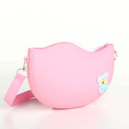 Сумка детская COLOR, для девочки, на молнии, розовая