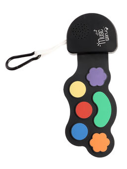 Музыкальный барабан, с сенсорным нажатием и карабином, детский ZABIAKA