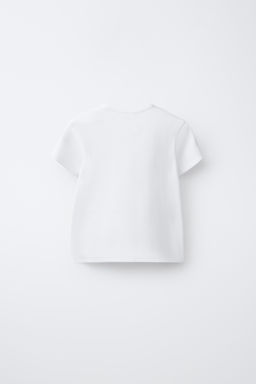 CAMISETA ESTAMPADO / Blanco - Zara фото 2