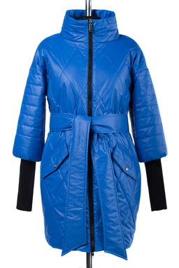 04-1762 Куртка демисезонная (Синтепон 150) пояс - Империя пальто фото 6