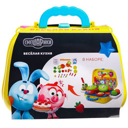Игровой набор Весёлая кухня, Смешарики, с аксессуарами, в сумке  фото 11