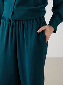 Beli Lastikli Kad?n Pantolon