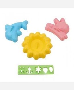 Формы для риса и др гарниров, набор Заяц+Дельфин+Подсолнух. 9046188 - Yiwu youda import & export co фото 3