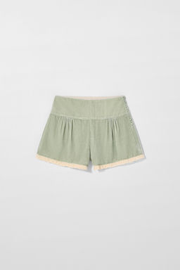 VELVET LACE SHORTS KATE MOSS X ZARA фото 6