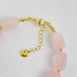 Браслет из мадагаскарского Розового кварца - Радуга самоцветов фото 3