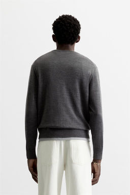 100% WOOL SWEATER - LIMITED EDITION - Zara фото 3