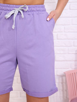Шорты женские 8-037з (сирень)