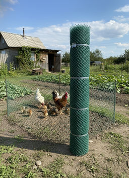 Садовая сетка ромбическая 15х15 (1,5х20) ПРОФИ