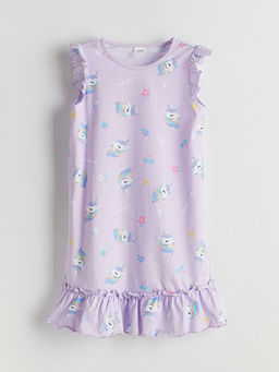 Bisiklet Yaka K?z ?ocuk Gecelik