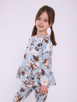 КМ151 Костюм Модница (голубой; белый) - Милаша фото 7