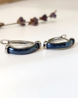 Серьги с керамикой