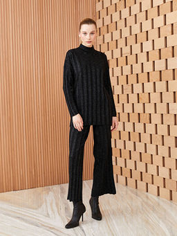 Beli Lastikli Geni? Pa?a Kad?n Triko Pantolon