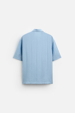 RAISED JACQUARD SHIRT - Zara фото 7