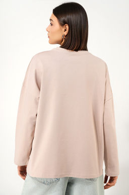 Женский лонгслив оверсайз Happyfox