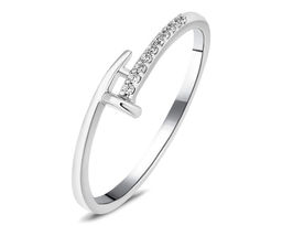 Кольцо, куб.циркон., Гвоздь4