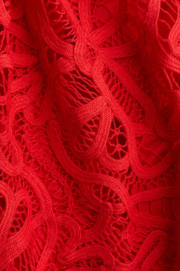 Vestido efecto crochet - H&m фото 5