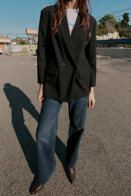 OVERSIZED DOUBLE-BREASTED BLAZER - Zara фото 15