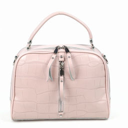 Женская кожаная сумка через плечо под крокодила 0171-12 - Cidirro фото 2