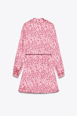 SHORT DRESS WITH A FLORAL PRINT - Zara фото 10