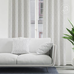 Шторы для гостиной с подхватом Вензель серый 145*260/Шторы: 1 шт.- 145*260, подхваты: 1 шт. Шторы АРТ ДИЗАЙН для гостиной  фото 10