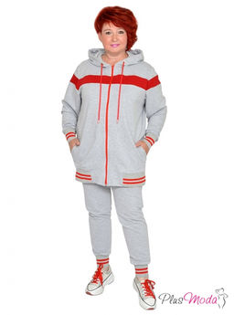 Толстовка Модель №1682 размеры 44-84 - Plusmoda фото 7