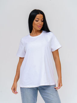 Футболка женская, цвет белый