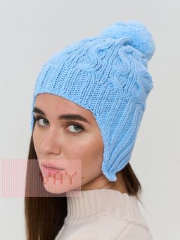 Шапка женская 8322. 05 голубой