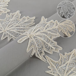 Кружево Gamma сетка 160 мм GFLM-24209 в рулоне 11 м 0.2 Турция