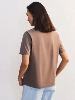 Базовая футболка из хлопка REGULAR0526-66 / Zarina