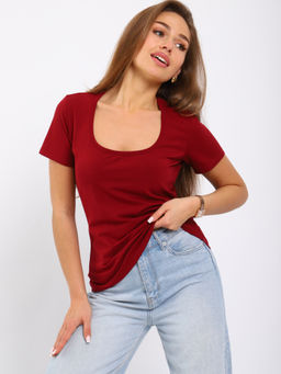 Футболка женская 6-203ж (бордо)