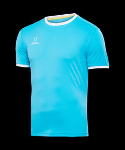 Футболка футбольная JOGEL CAMP Origin, бирюзовый/белый