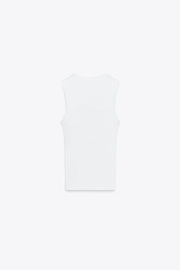 EMBROIDERED SLOGAN TOP - Zara фото 9