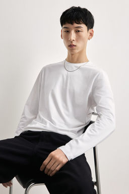Camiseta de punto Slim Fit - H&m фото 3