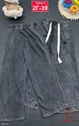 Штаны для девочки на резинке