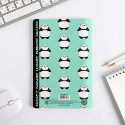 Блокнот софт-тач Panda, А5, 48 листов - Artfox фото 5