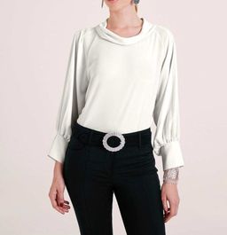 Блузка, белая