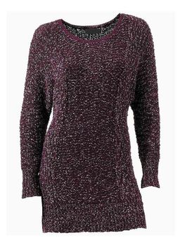 Пуловер, лиловый - Linea tesini фото 2