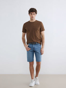 Slim Fit %100 Pamuk Basic Ti??rt
