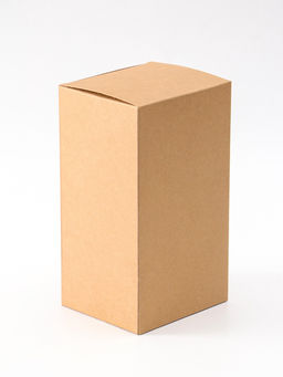 Цена за 4 шт. Коробка складная крафт, упаковка, 10.8×9.3×19.3 см