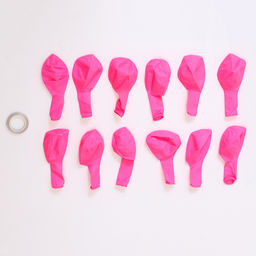 Набор Гендер-Пати: пакет для сброса шаров (120 х 60 см), шары, лента. Для девочки