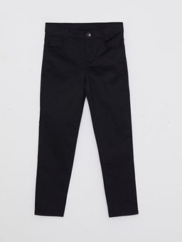 Super Skinny Fit Basic Gabardin Erkek ?ocuk Pantolon - Waikiki фото 3