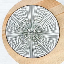 Салатник (глубокая тарелка) 510мл/17см 2, Line черный DS2201S7B /КОРАЛЛ/  фото 3