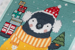 Набор для вышивания PANNA OT-7378 Открытка. День подарков 11.5 х 12 см