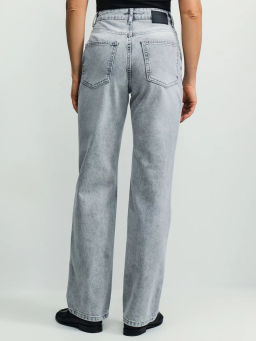 Джинсы straight с высокой посадкой / Zarina  фото 4