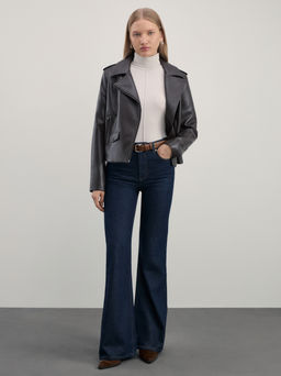 Водолазка из модала со швом / Zarina  фото 3