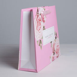 Цена за 2 шт. Пакет подарочный ламинированный, упаковка, «Только для тебя с любовью», L 40 х 31 х 11.5 см