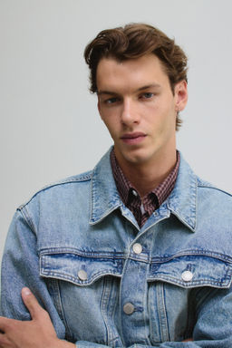 Cazadora trucker en denim - H&m фото 6