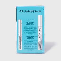 Influence Beauty Подарочный набор (тушь Lash Fractal гель для бровей Brow Robot)  фото 2