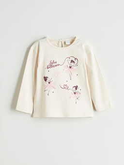 Bisiklet Yaka K?z ?ocuk Ti??rt